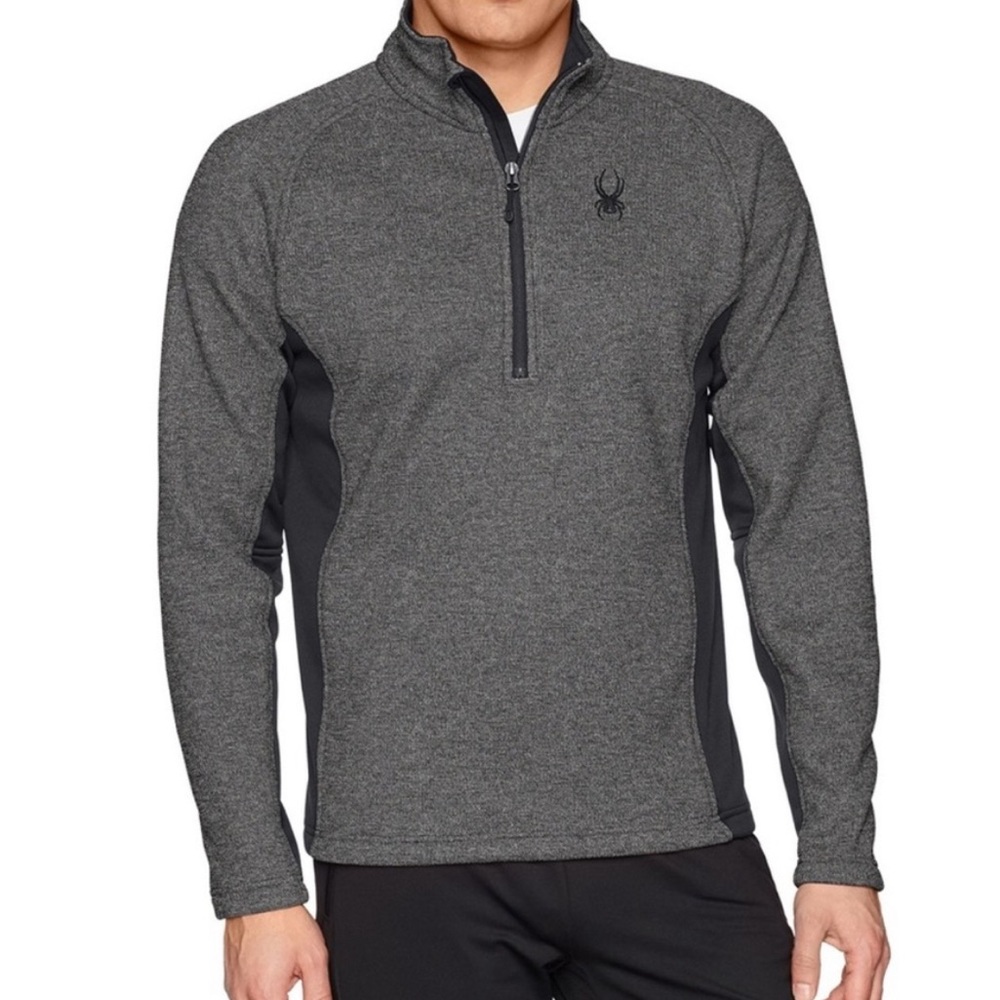 Spyder Men's Outbound Mid-Weight Half Zip Fleece Jacket